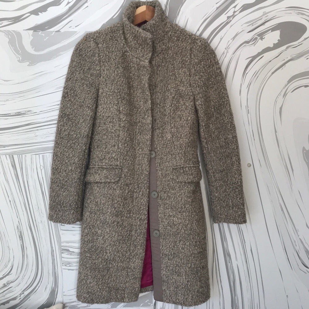 H&M wool blend coat XS